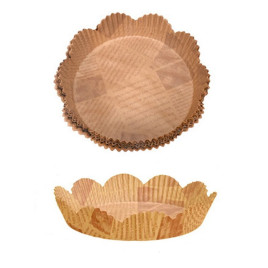 Kepimo popierius karšto oro gruzdintuvei Powermax LA16 gofruotas, 100vnt.