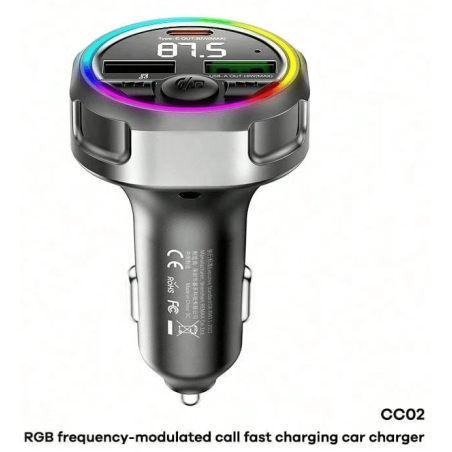 Fm moduliatoriusREMAX CC02 48W Type-C/USB