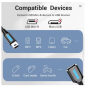 Adapteris OTG Vention VAS-A19-B025 MiniUSB- USB 2.0 0.25m