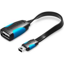 Переходник OTG Vention VAS-A19-B025 MiniUSB-USB 2.0 0,25м