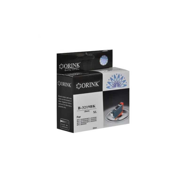 Ink Orink 3219BK XL black, for Brother