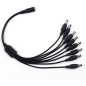 Rozdzielacz kabla zasilającego DC Powermax 1 - 8 kanałów, 5,5x2,1 mm