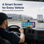 Universalus CarPlay ir Android Auto monitorius automobiliui Powermax su atbulinės eigos kamera Universalus CarPlay ir Android Auto monitorius automobiliui Powermax su atbulinės eigos kamera