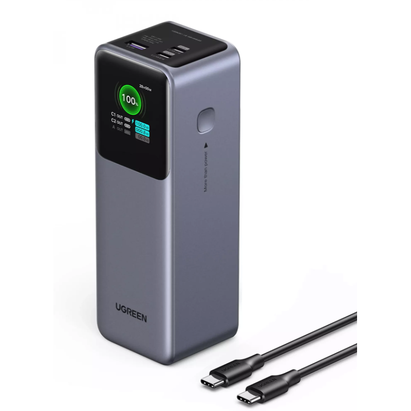 Atsarginis maitinimo šaltinis(Powerbank) UGREEN Nexode PB722 25000mAh 200W Atsarginis maitinimo šaltinis(Powerbank) UGREEN Nexode PB722 25000mAh 200W