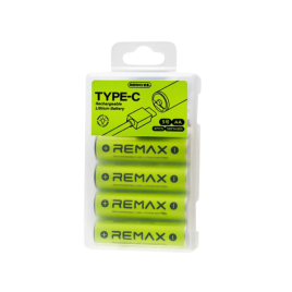 Akumulator Remax AA 2050mAh / 3071mWh 1,5V Li-Ion USBC 4 szt.