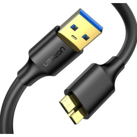 Kabelis UGREEN US130 USB3.0 - microUSB 3.0 1m juodas