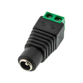 Adapteris Powermax PR-C09 5.5x2.1mm nuolatinės srovės (DC) lizdas,