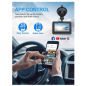 Automobilinis registratorius Q9wifi 1920*1080P / APP / Wifi
