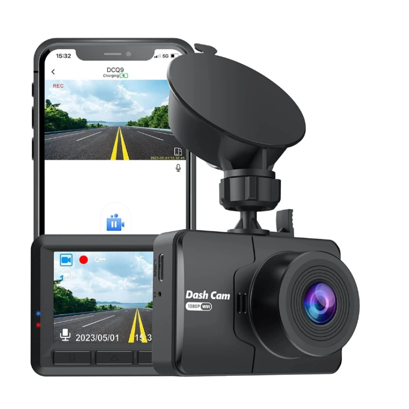 Automobilinis registratorius Q9wifi 1920*1080P / APP / Wifi