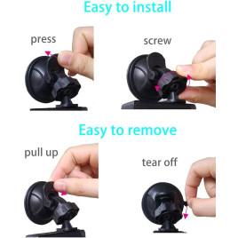 Dash camera holder Powermax - screw-on
