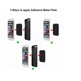 Metalinės plokštelės magnetiniams laikikliams Powermax PHCA01