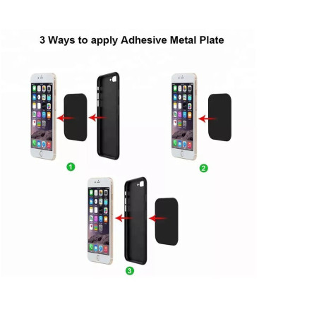 Metalinės plokštelės magnetiniams laikikliams Powermax PHCA01