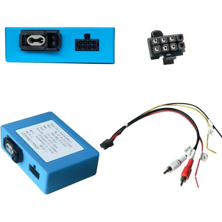 Optiskās šķiedras adapteris AUDI/BMW/Mercedes-Benz/Porsche/VW