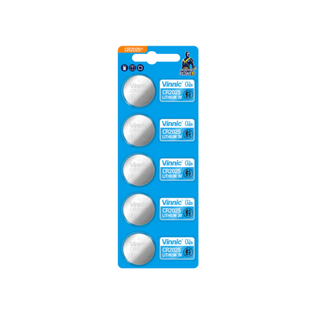 Bateria Vinnic CR2025 3V 5szt.