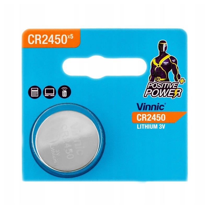 Battery Vinnic CR2450 1pcs