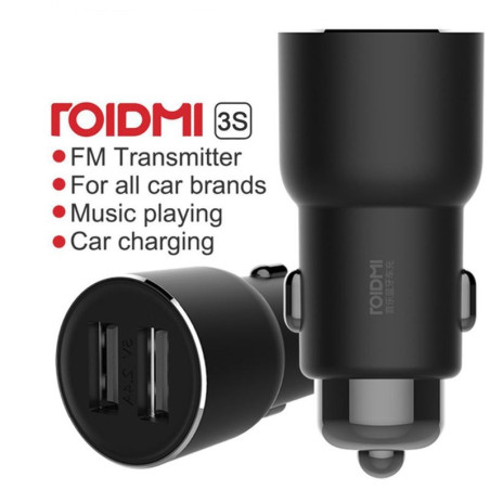 Automobilinis FM moduliatorius Xiaomi Mojietu (Roidmi) 3S Dual