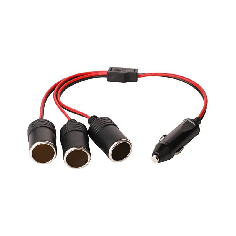 Car socket splitter Powermax 3in1 12V/24V