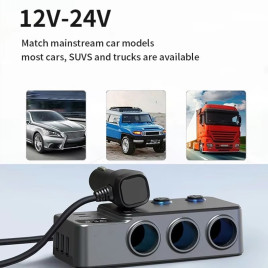 Autolaadija Powermax GC06 120W 12-24V