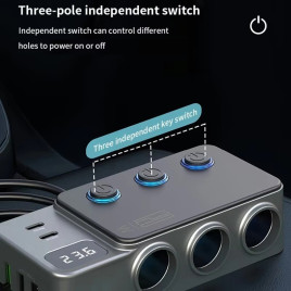 Autolaadija Powermax GC06 120W 12-24V