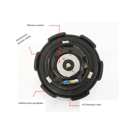 Išmanus kuro bako dangtelis Powermax PFC01, 1 vnt.