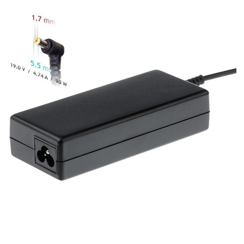 Toiteadapter (laadija) ACER 90W - 19V / 4.74A (5.5*1.7)