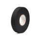 Textile Insulation tape with fluff COROPLAST 8551 0.22mmx19mmx25m, black, (fluffy)