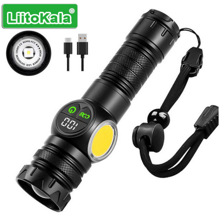 Prožektorius Liitokala LF-1826 COB USB-C