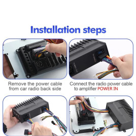 Pastiprinātājs Powermax CC-168AB DSP Android automašīnas stereosistēmai
