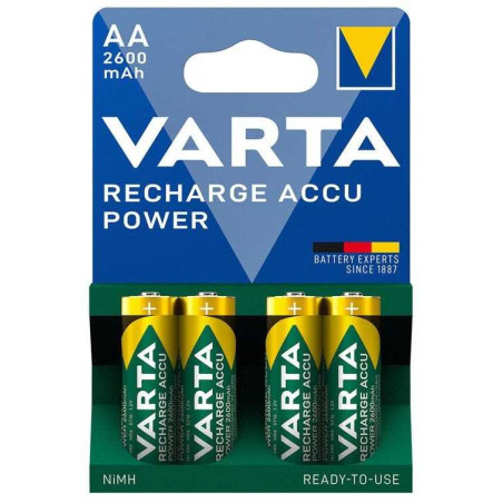 Batteries Varta Recharge Accu Power 2600mAh AA