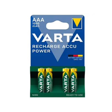 Varta Recharge Accu Power 1000mAh AAA 1.2V 4tk