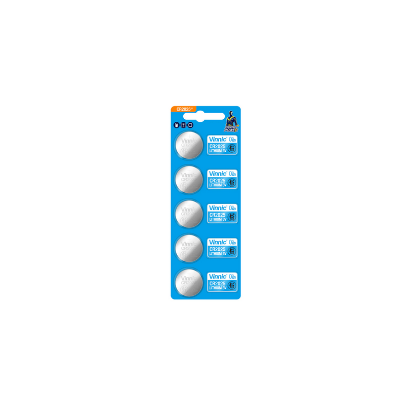 Батарейки Vinnic CR2025 3V, 50шт Батарейки Vinnic CR2025 3V, 50шт