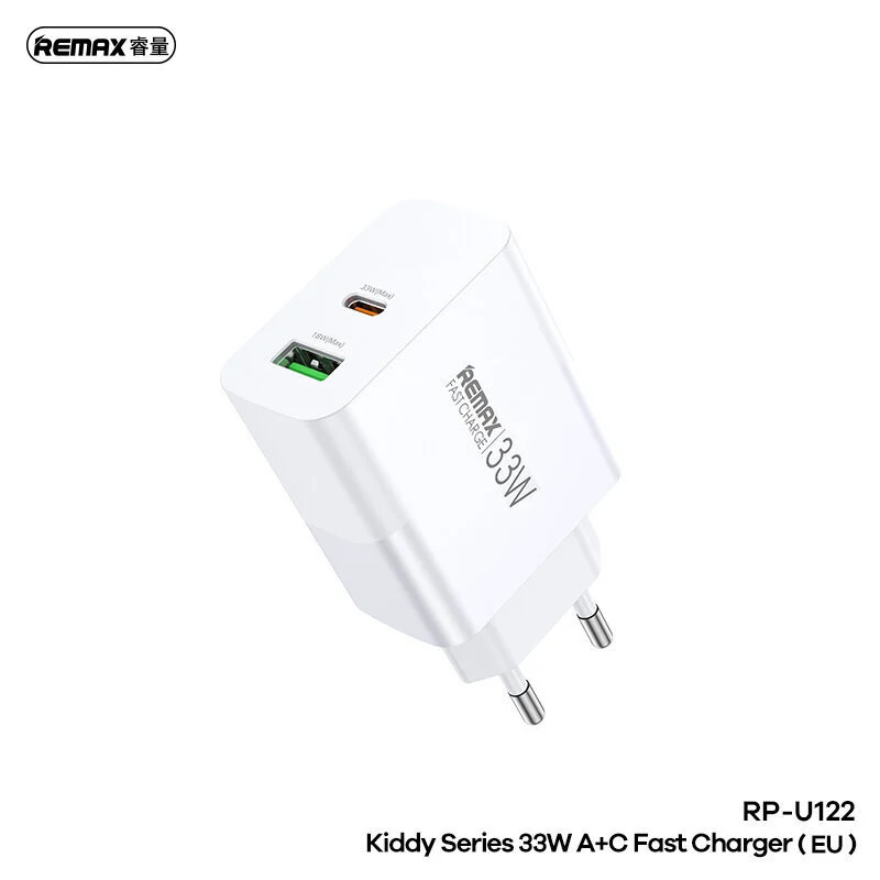 Phone charger Remax RP-U122 33W USB USBC