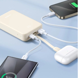 Atsarginis maitinimo šaltinis UGREEN PB505 20000mAh 22.5W su integruotu USB-C laidu