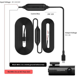 Power cable DDPAI A_HC22 MicroUSB