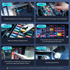 Power cable DDPAI DC003 OBD Intelligent Hardwire Kit