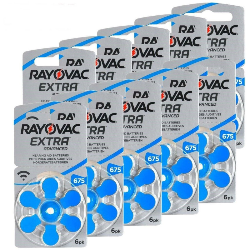 Patarei Rayovac Extra 675 60 tk