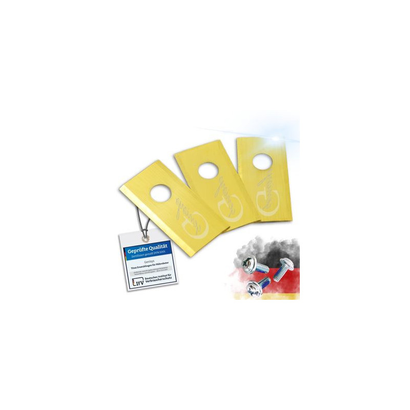 Mururoboti terad Genisys Titanium Parkside, 30tk