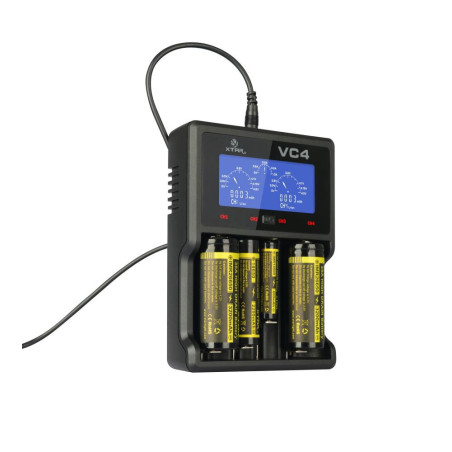 Elementų kroviklis XTAR VC4 18650 AA AAA