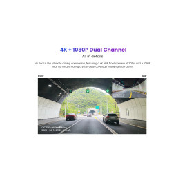 Video recorder DDPAI N5 dual 2026 4K HDR GPS