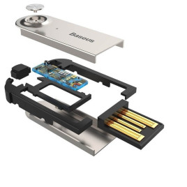 Belaidis Bluetooth garso imtuvas su AUX Baseus CABA01-01