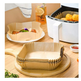 Kepimo popierius karšto oro gruzdintuvei Powermax SQ16 kvadratinis, 100vnt