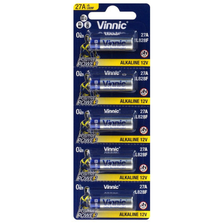 Baterija Vinnic 27A L828 5vnt