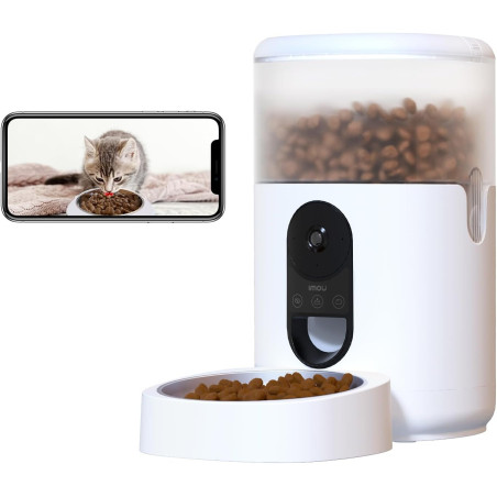 Automatinė šerykla su kamera IMOU Smart Pet Feeder PF1-4L 4L