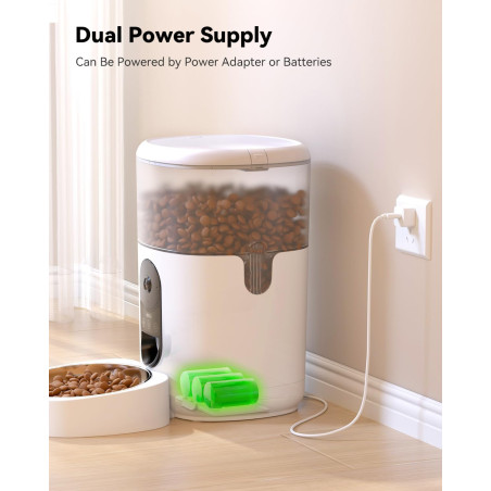Automatinė šerykla su kamera IMOU Smart Pet Feeder PF1-4L 4L