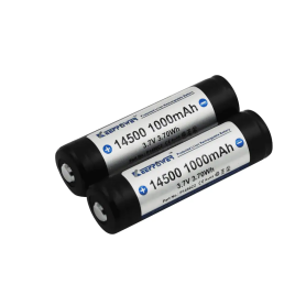 Akumuliatorius Keeppower 14500 1000mAh 1A su apsauga 3.7V 1vnt