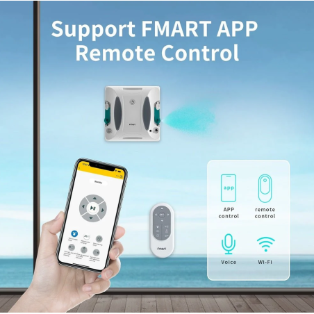 Langų valymo robotas Fmart W6