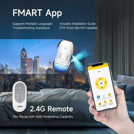 Langų valymo robotas Fmart T10 Pro