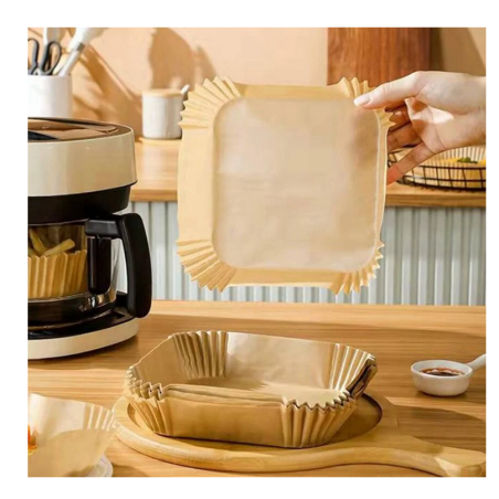 Kepimo popierius karšto oro gruzdintuvei Powermax SQ20, kvadratinis, 100vnt
