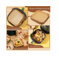 Papier do pieczenia do frytkownicy powietrznej Powermax SQ20, kwadratowy, 100 szt.
