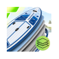 Paddleboard AquaPaddle Kz1312 355x82x15cm Paddleboard AquaPaddle Kz1312 355x82x15cm